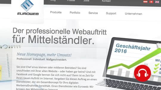 Die Firma Euroweb macht Ärger