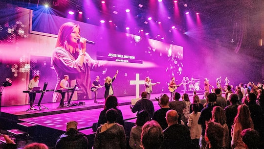 ICF-Event in der Samsung Hall in Zürich