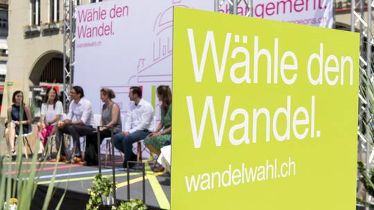 «Waehle den Wandel»-Kandidierende