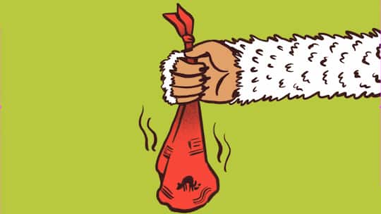 Yeti mit Robidog-Beutel