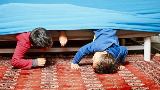 Die tibetischen Buben Khetsund und Lhundup