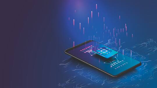 Smartphone und Simcard