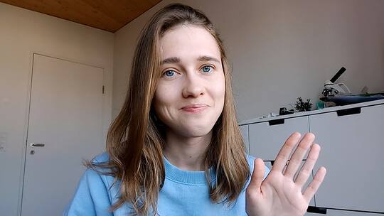 Porträt von Kateryna Potapenko