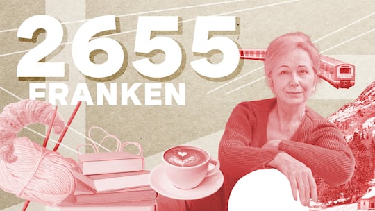 Illustration Collage Abrechnung, Folge 50: Rentnerin