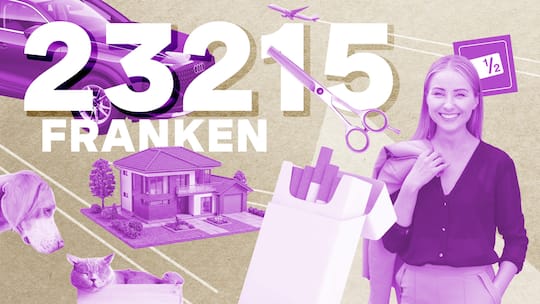 Illustration Collage Abrechnung, Folge 53: Teamleiterin Reinigungsfirma (Farbversion 1)