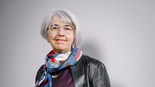 Elisabeth Baume-Schneider Member of the Swiss Federal Council Elisabeth Baume-Schneider Bundesrätin, Vorsteherin Eidgenössisches Departement des Innern EDI, fotografiert am 10. Februar 2025 von Fabian Hugo.