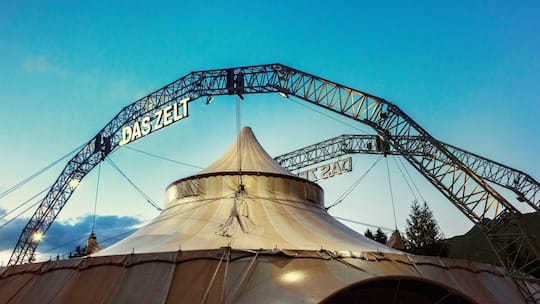 IMAGE DISTRIBUTED FOR DAS ZELT AG FOR EDITORIAL USE ONLY - DAS ZELT // Weiterer Text ueber ots und http://presseportal.ch/de/pm/100090995/100926159 (obs/DAS ZELT AG via KEYSTONE)
Das Zelt