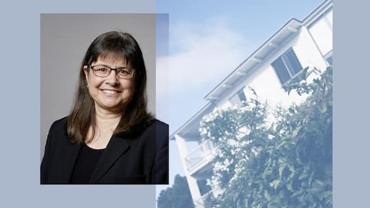 Interview-Collage mit Rosmarie Naef zum Thema Hauskauf