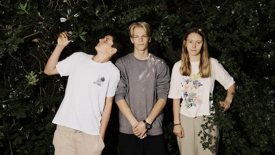 Die Sekundarschule Gelterkinden konnte sich mit der Umweltorganisation Myblueplanet in einem 4jährigen Prozess zur Klimaschule entwickeln. Lian, Jonas, Ann.