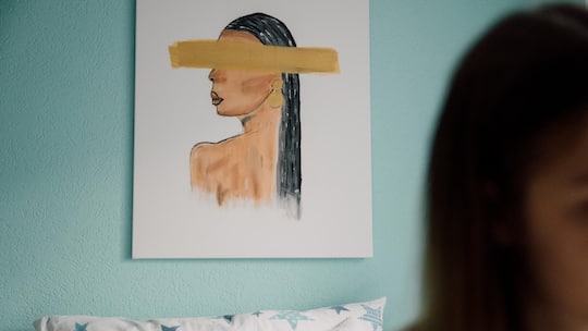 23.06.2025 Anonymes Portrait als exemplarisches Beispiel zur Long-Covid Geschichte. 2022 erkrankte die 15-jährige an Long-Covid, seither ist sie krank. © Samuel Schalch