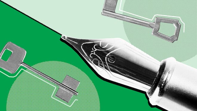 Erbe regeln und teilen – so gehts einfach und fair Illustration Erben und Testamente