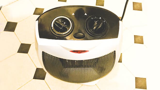 Zu Hause Energie sparen Besser nicht: Heizlüfter sind Stromfresser.