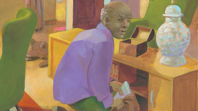 «Wohin ist das Geld verschwunden?» Ein tragischer Erbstreit: Illustration eines Mannes der klaut