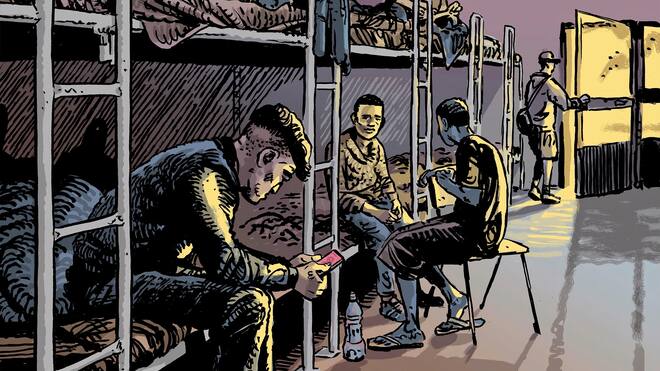 Schweiz schränkt Rechte minderjähriger Geflüchteter ein Illustration selbstständige unbegleitete minderjährige Asylsuchende. Das Bundesamt für Migration teilt minderjährige Geflüchtete ohne Rechtsgrundlage in zwei Gruppen ein. Viele verlieren Rechte, die ihnen die Schweiz garantieren müsste. Fachleute sehen einen Verstoss gegen Uno-Kinderrechte.