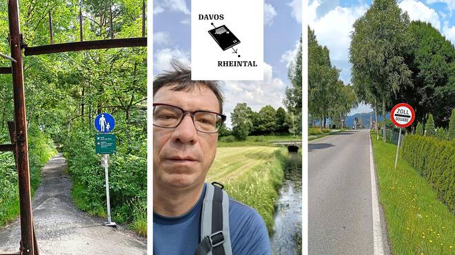 Das Chiasso-Gefühl: Grenzerfahrungen im Rheintal Szenen eines Trips von Davos ins Rheintal