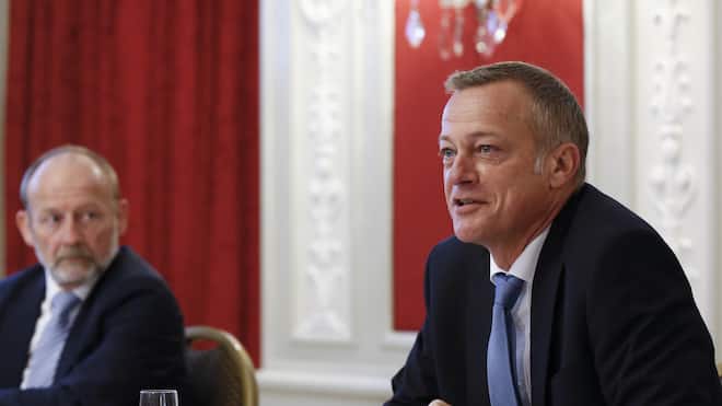 Bundesverwaltung hebelt Beschlüsse des Parlaments aus Martin Landolt, Mitte-Nationalrat, bei einer Medienkonferenz am 30. September 2020