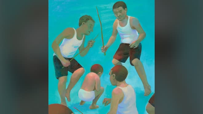 Ex-Heimkind stösst auf brisante Akten: Wo ist sein Geld? Illustration: Heimkind wird von anderen Kindern misshandelt