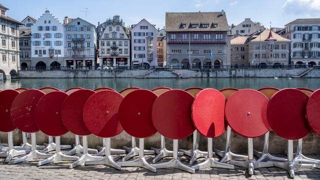 Gericht stoppt Vermieterin Dokumentation des Corona Lockdowns im Raum Zürich, Geschlossene Restaurants