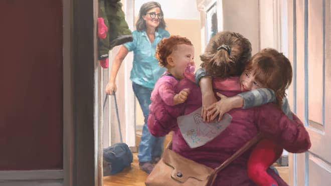 Ein Dämon treibt sie in die Armut Keine Alimente