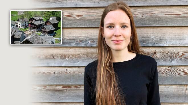 So will eine Tessinerin das bedrohte Gurinerdeutsch retten Chiara Tomamichel, Studentin aus Bosco Gurin