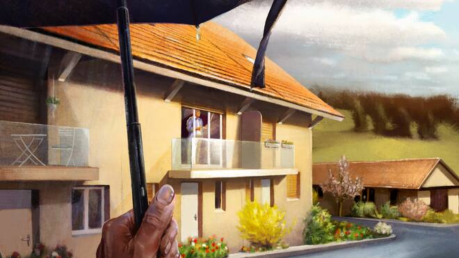 Ein Haus wie ein Klotz am Bein Reihenhaus