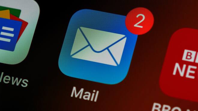 So erkennen Sie Phishing-Mails App-Icon der Mailbox mit zwei neuen Nachrichten.