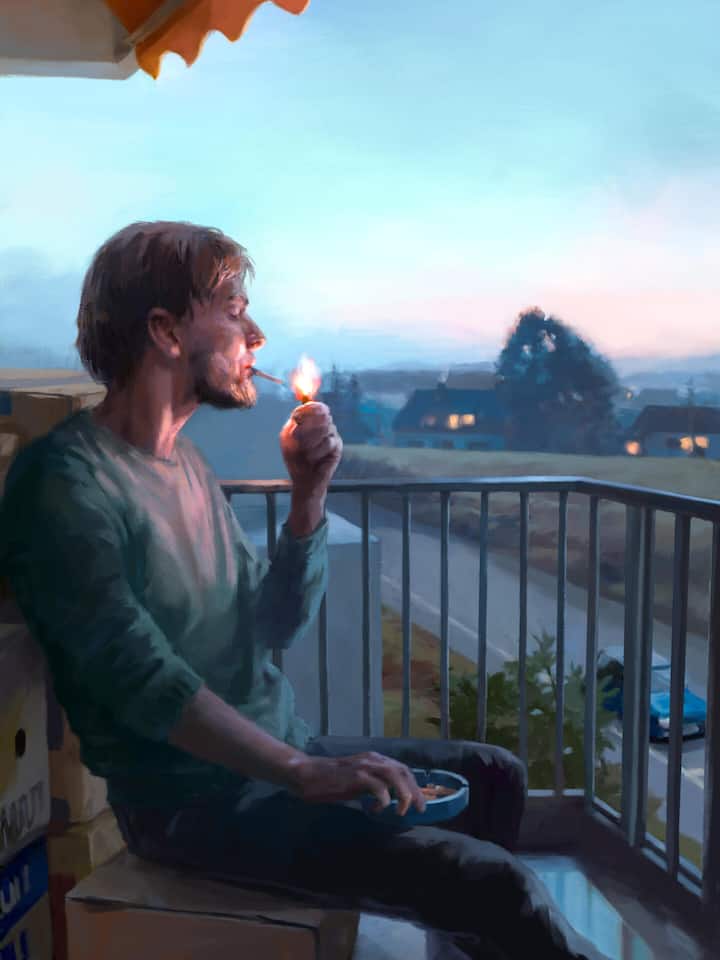 Ein Mann raucht auf dem Balkon. Eine Stunde später brennt es. Der Schaden: riesig. Es folgt ein dreijähriger Rechtsstreit, der im finanziellen Ruin zu enden droht.