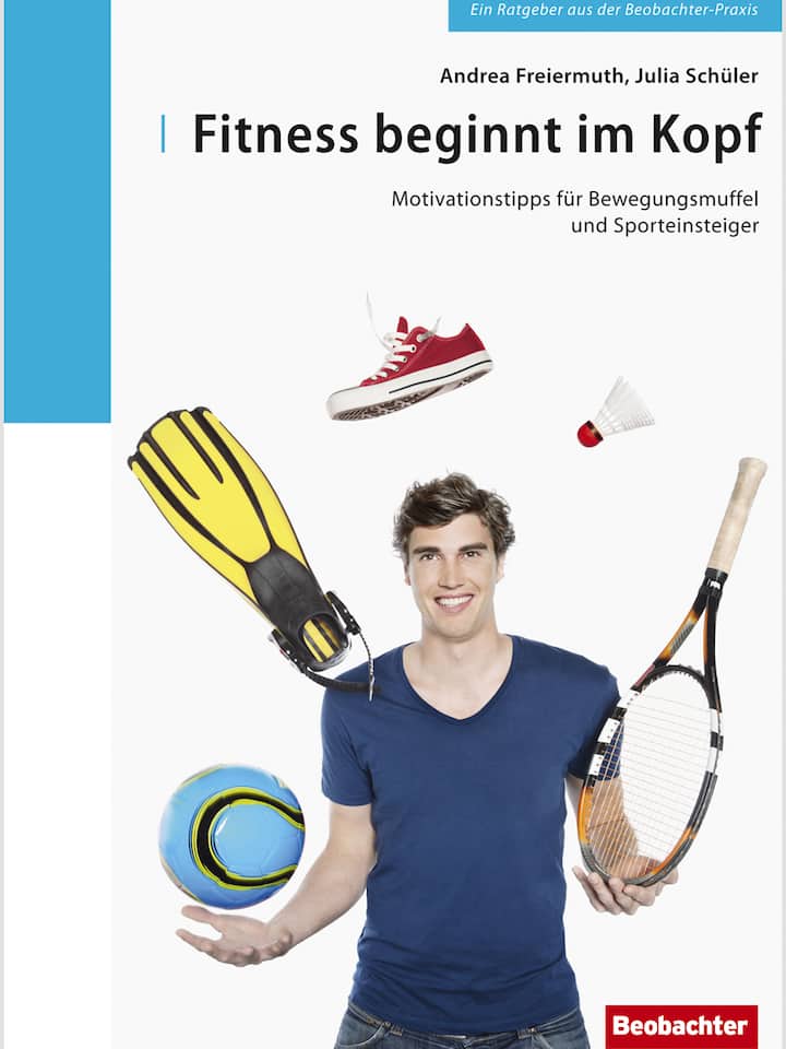 Buchcover: Fitness beginnt im Kopf