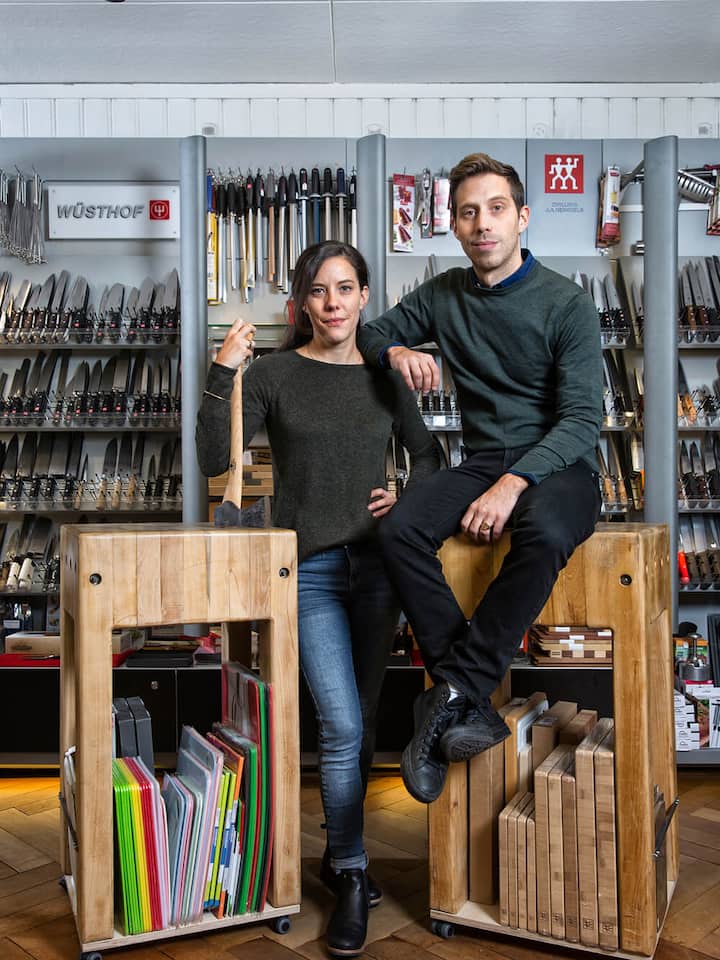 Nina und Samuel Klötzli