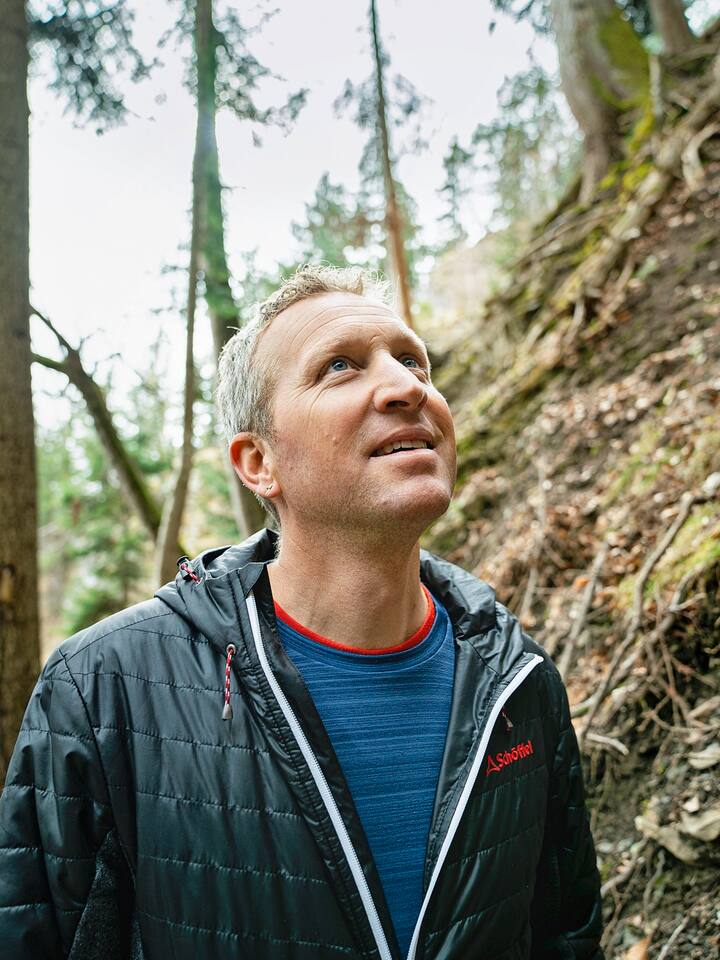 Dominik Mannhart, Förster in Rhäzüns