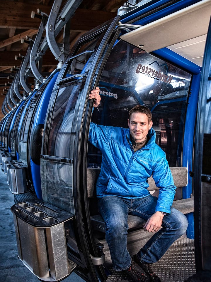 Christoph Wandfluh, Hotel- und Bahnbetreiber in Kandersteg