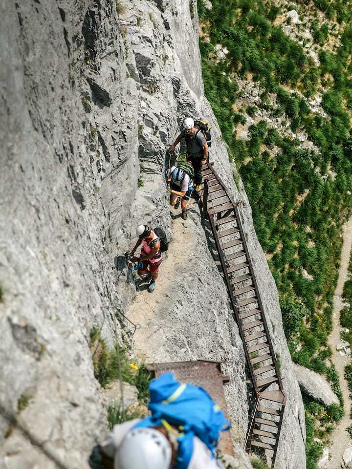 Am Abgrund: Melanie Wirz kämpft um jeden Höhenmeter