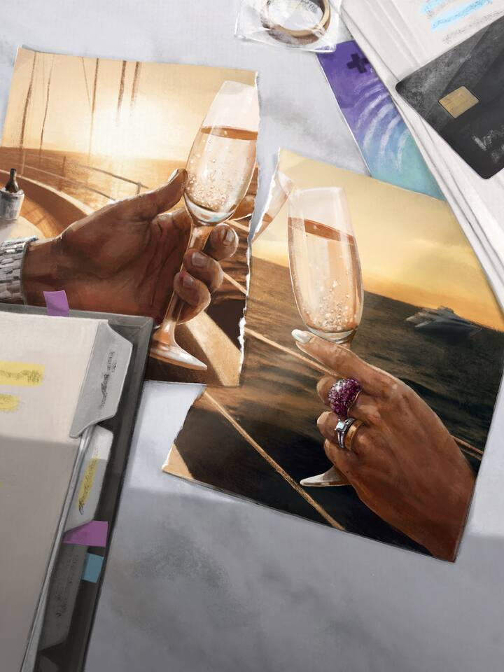 Luxusleben mit Champagner: Ein Mann zahlt seiner Noch-Ehefrau über 10’000 Franken Unterhalt im Monat. Das ist nicht genug. Einblick in das Leben eines Multimillionärs.