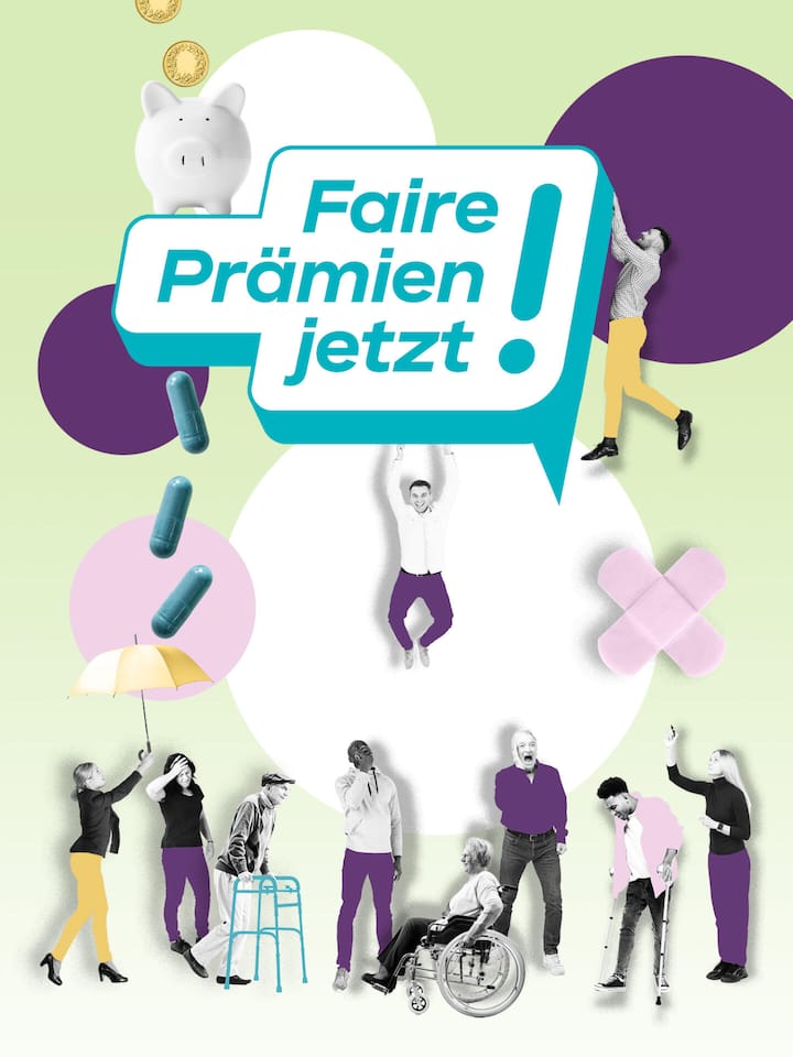 «Faire Prämien jetzt!» – kommen auch Sie an unsere Tagung Slogan: Faire Prämien jetzt! - Jahr für Jahr steigen die Prämien. Wir zeigen Ihnen, wie Sie sich wehren können – und laden am 30. Oktober zusammen mit Pro Salute zu einer Tagung ein