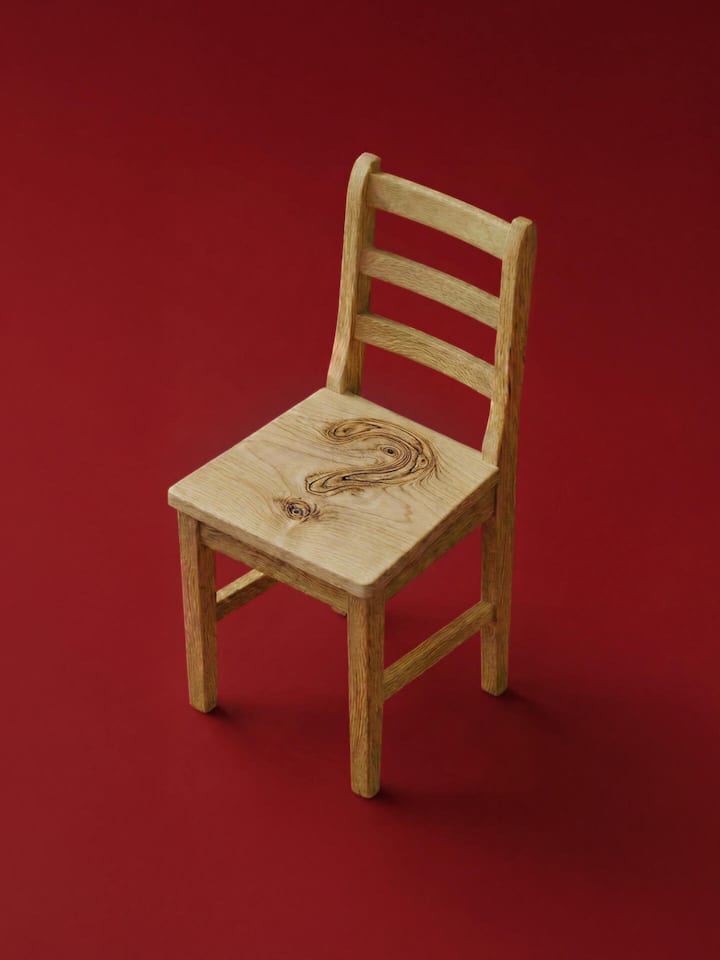 KI-generierte Illustration zum Thema mangelnde Deklaration der Holzherkunft in den Baumärkten.