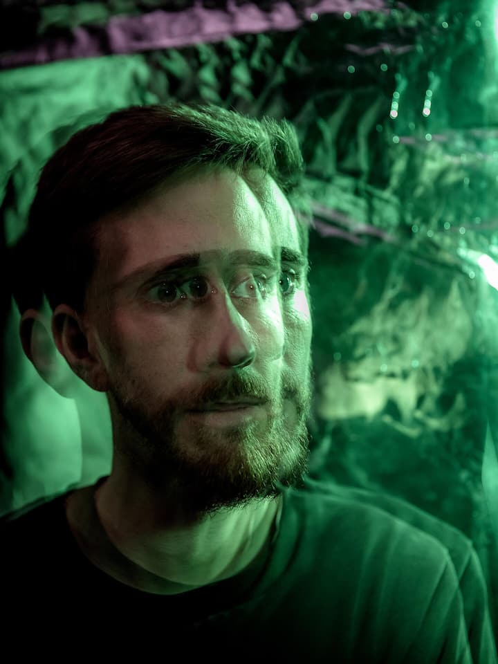 Thierry Chiquet, ehemaliges Scientology Mitglied. Fotos kostas maros, am 8.1.26, Studio M, Basel