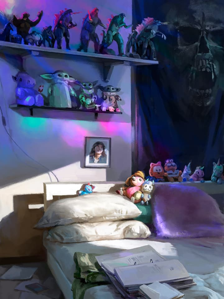 Ein Kinderzimmer mit Fabelwesen und Plüschtieren - Ein Tötungsdelikt in Kreuzlingen im Jahr 1989. Das Opfer ist eine junge Frau, die einen kleinen Sohn hinterlässt: Sascha. Dies ist seine Geschichte