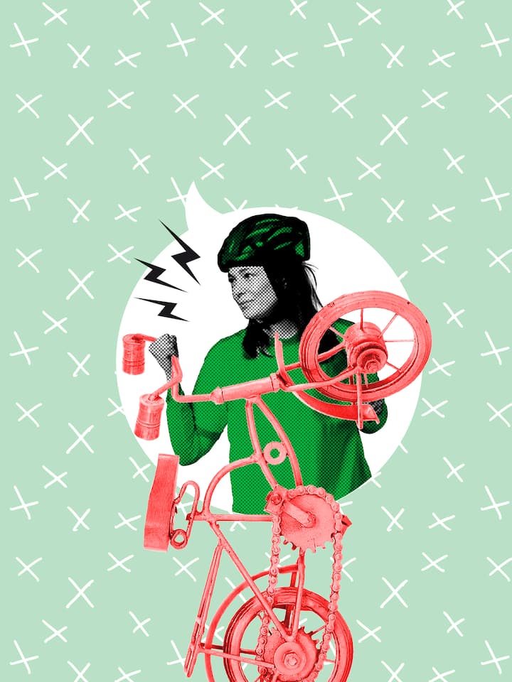 Autorin Norina Meyer und Schrottbike: Wissen schützt vor Dummheit nicht. Wann klaut endlich jemand mein Schrottvelo? Unsere Autorin weiss eigentlich genau, wann etwas zu schön ist, um wahr zu sein. Und kauft trotzdem für 200 Franken ein neues City-Bike.
