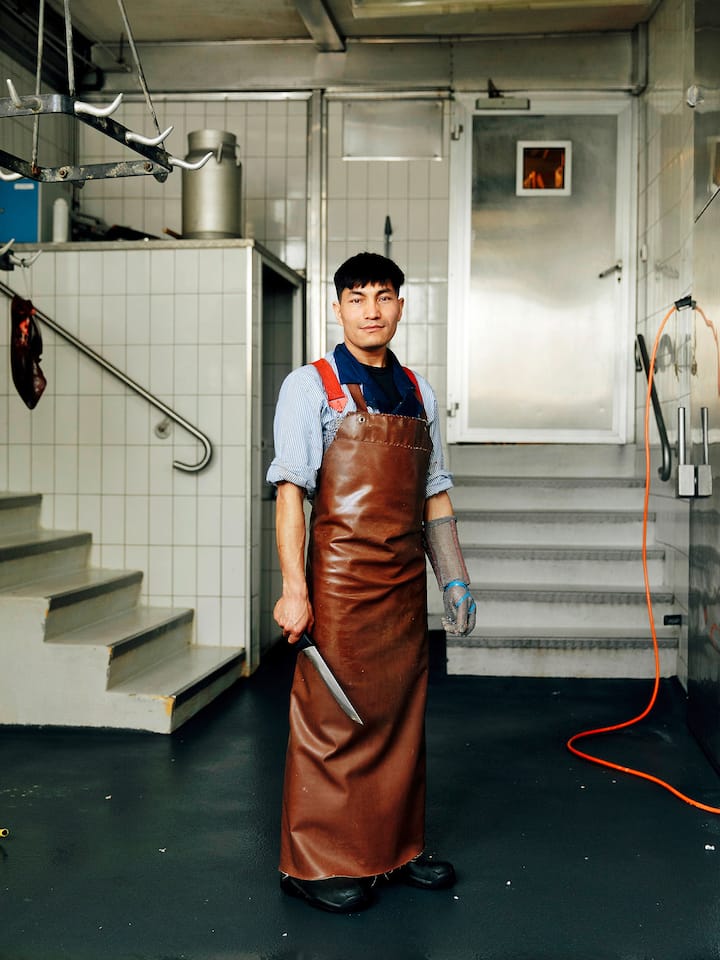 Hussein Ali Nabi, 27, Metzgerstift