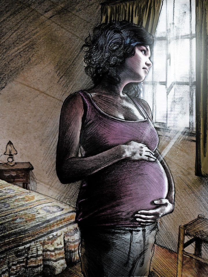 Mutter mit zwölf Mutter mit zwölf