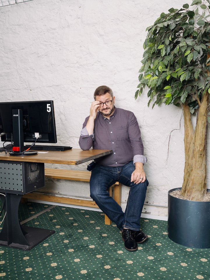 Robert Belle vom Internetcafé «Weblane» in Bern