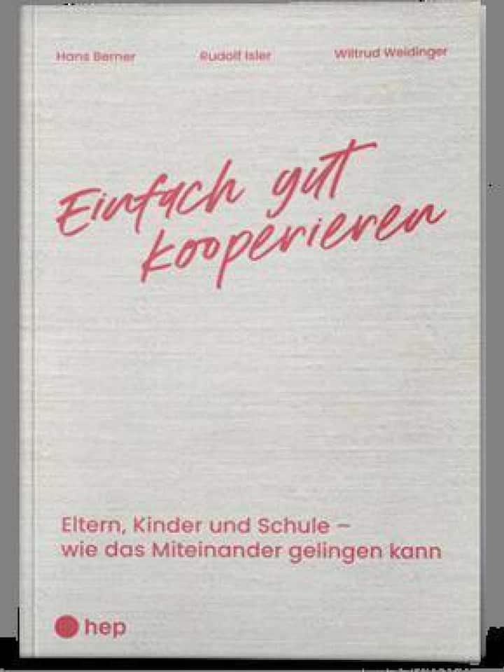 <p>«Einfach gut kooperieren» von Wiltrud Weidinger, Rudolf Isler und Hans Berner (†) ist im Frühjahr 2023 im hep Verlag erschienen (ISBN 978-3-0355-2218-1)</p>