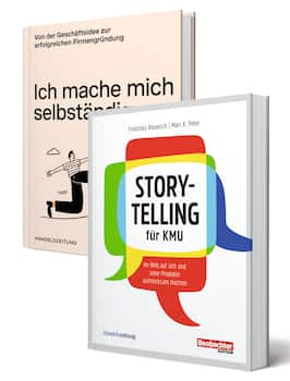 BuchcBuchcover Ich mache mich selbständig und Storytelling für KMU