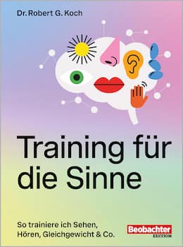 Buchcover zum Buch Training für die Sinne aus der Beobachter-Edition
