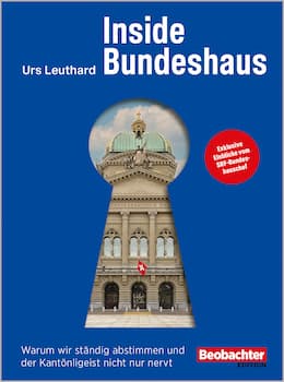 Beobachter-Edition Buchcover Inside Bundeshaus