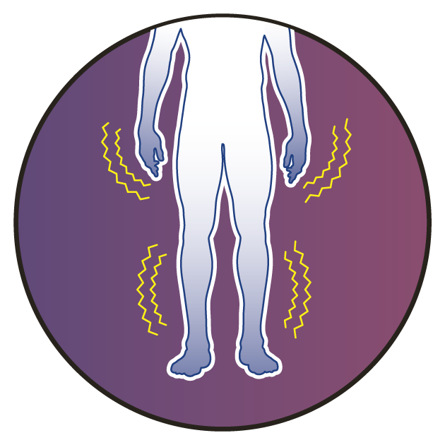 Schüttelfrost: Muskeln zittern, um Wärme zu produzieren