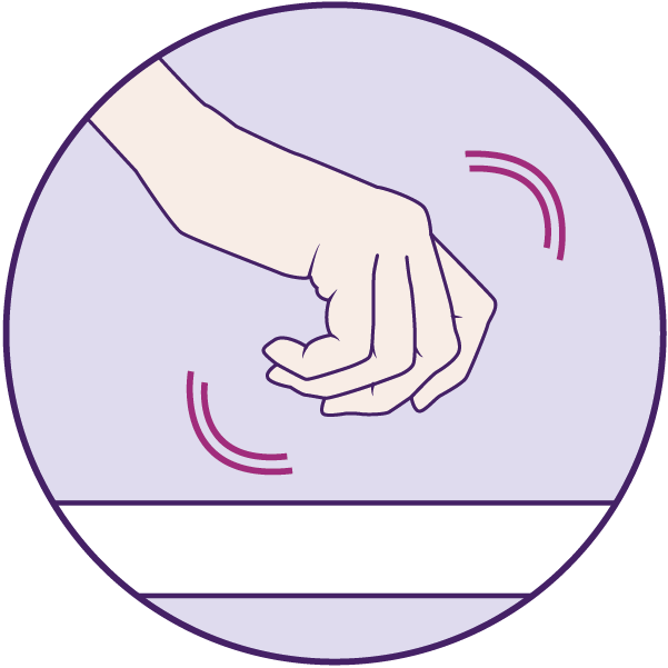 Dehnübung gegen das Karpaltunnelsyndrom: Arme ausschütteln