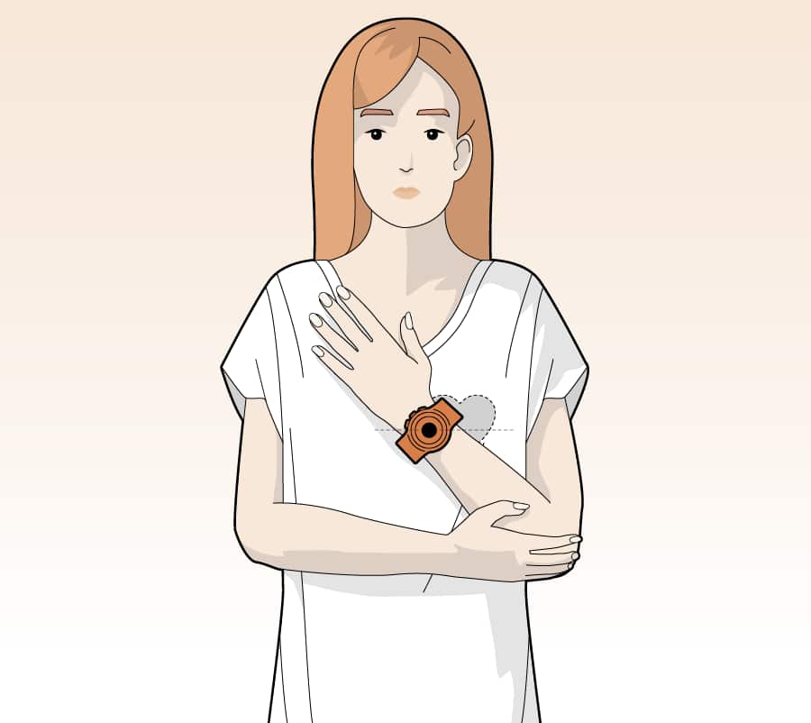 Blutdruckmessung Smartwatch