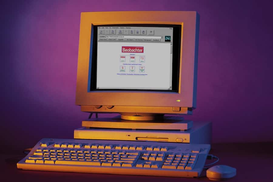 Die erste Beobachter-Website