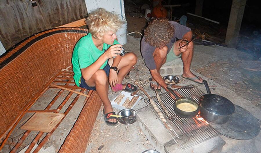 Zerstörrung nach Hurrikan